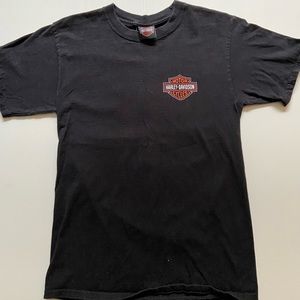 Harley Davidson sasquatch black tee